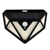 Solar Car Body Motion Sensor Light Warning